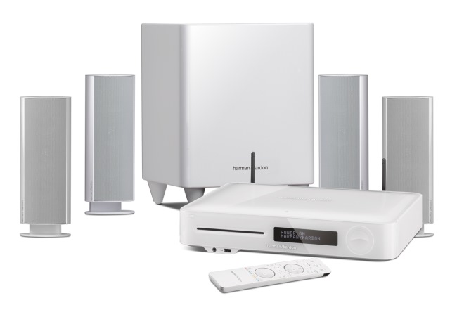 Harman Kardon BDS 7773 W - это не только мощный, но и стильный домашний кинотеатр, создающий вихрь объемного звучания в 360-градусной зоне прослушивания